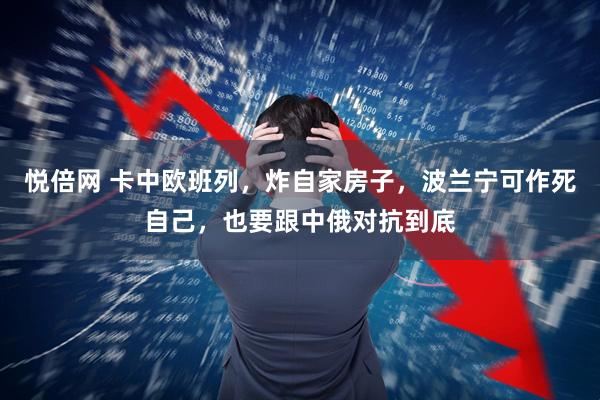 悦倍网 卡中欧班列，炸自家房子，波兰宁可作死自己，也要跟中俄对抗到底