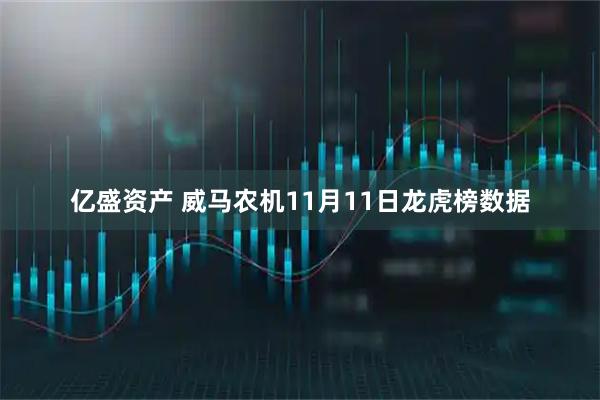 亿盛资产 威马农机11月11日龙虎榜数据
