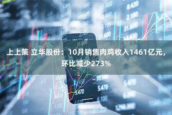 上上策 立华股份：10月销售肉鸡收入1461亿元，环比减少273%